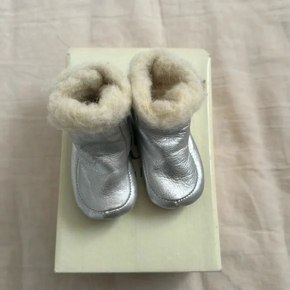 Petit nord Copenhagen fur leather boots for the baby - Picture 1 of 6